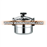 9L rice cooker Aluminium mirror polished explosion-proof pressure cooker with glass lid & steamer