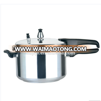 aluminium polished pressure cooker without steam 9L