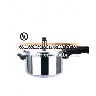 aluminium polished pressure cooker UL 5L